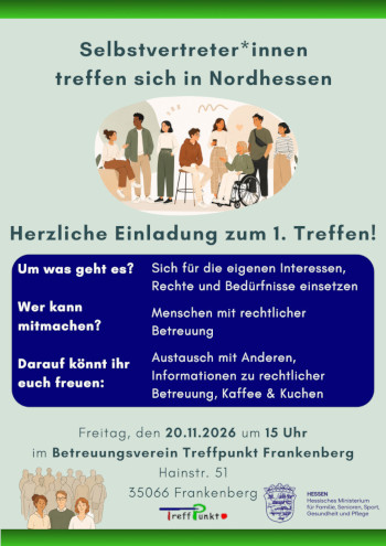 Selbstvertreterinnen Einladung